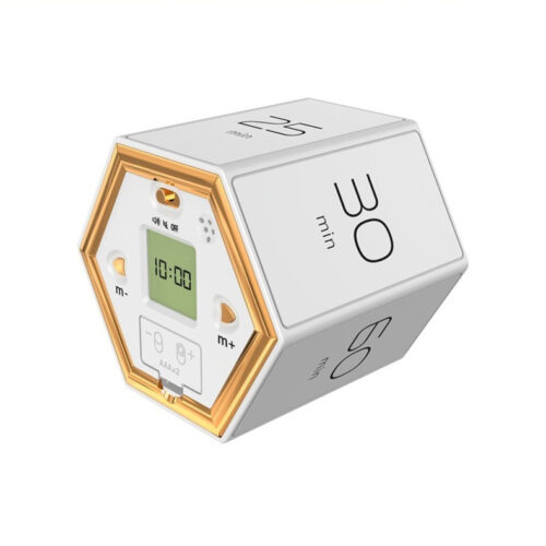 Flippi Silent Flip Timer - 6-Sided Electronic Focus Cube
